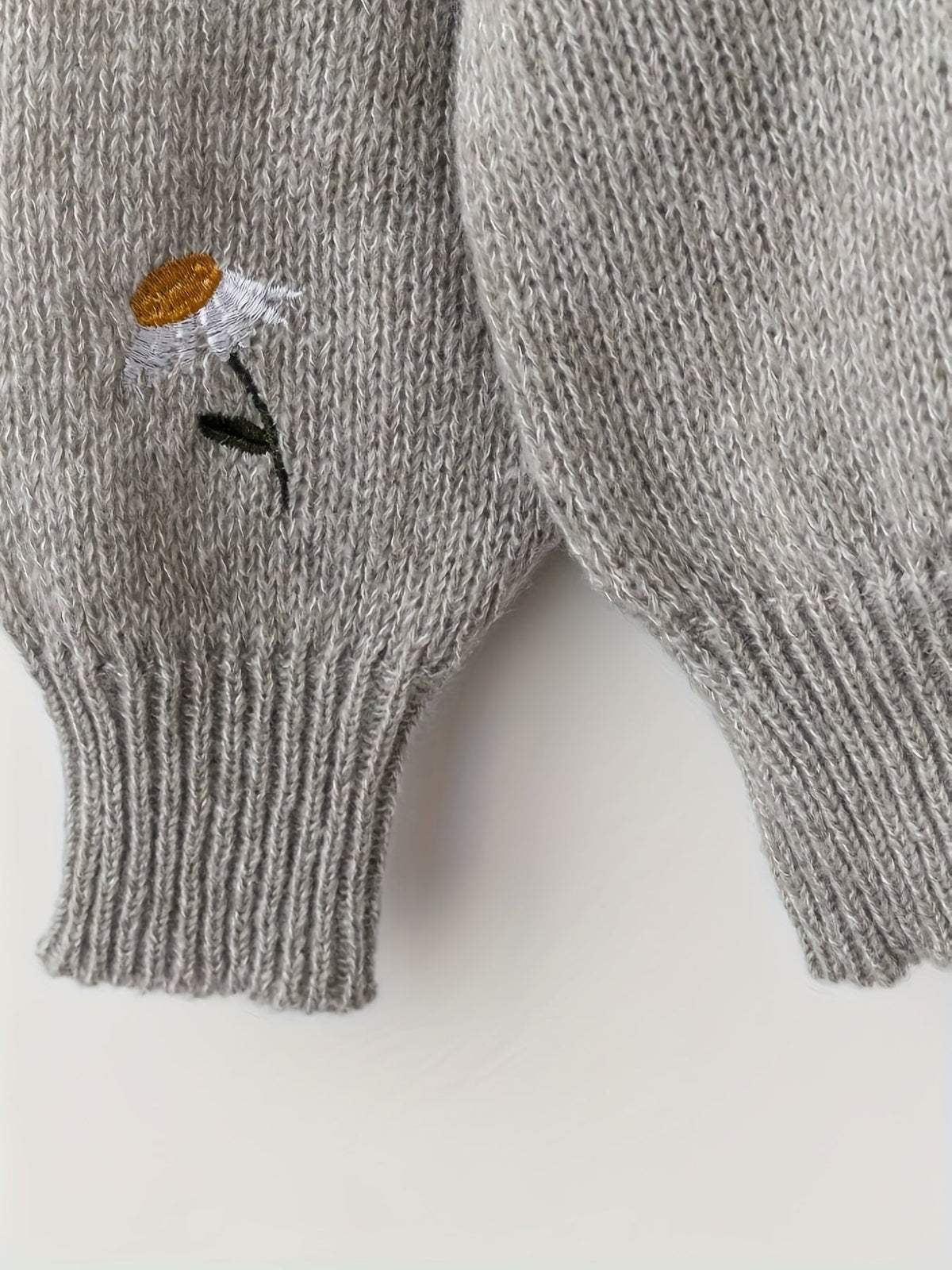 Daisy Embroidered Jumper