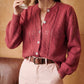 Pointelle Cable Cardigan