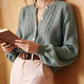 Pointelle Cable Cardigan
