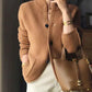 Open Knit Button Cardigan