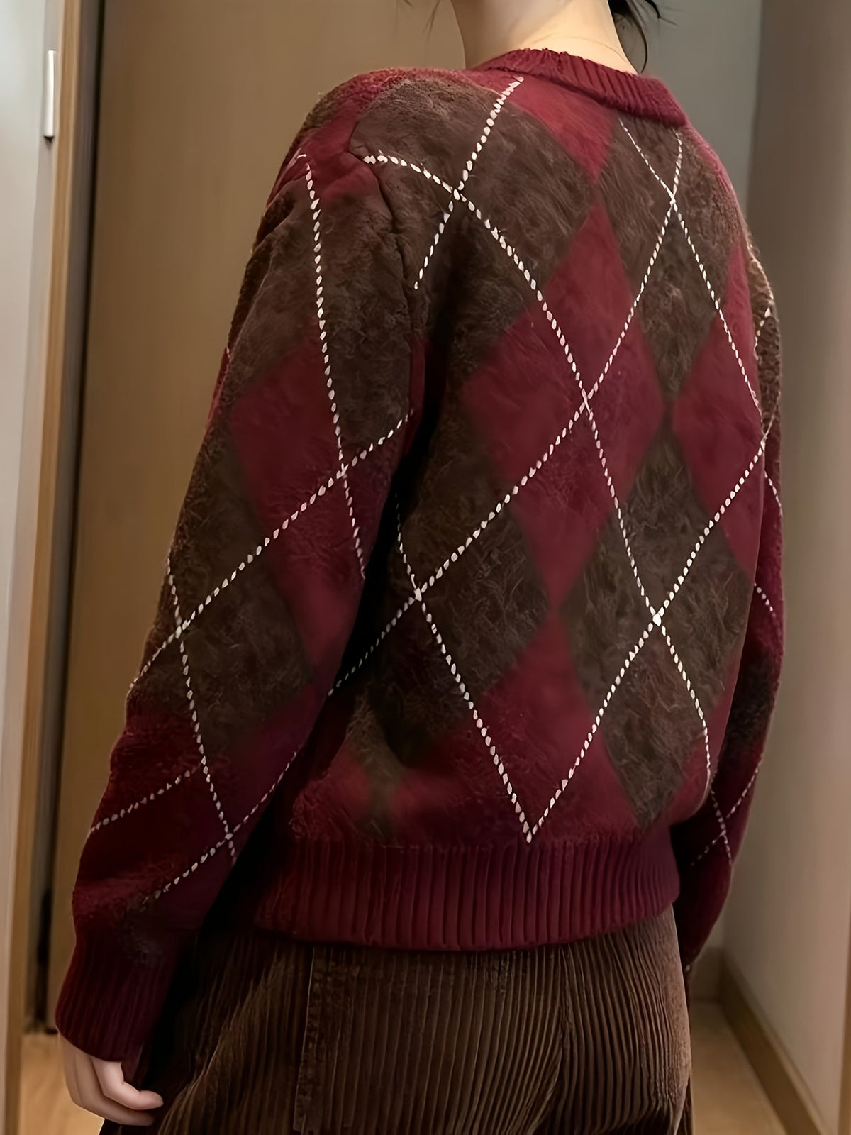 Argyle Crewneck Jumper