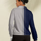 Colour Block Half-Zip Pullover