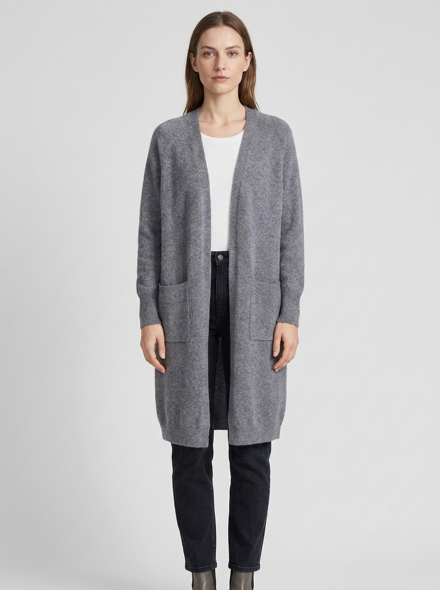 Longline Pocket Cardigan