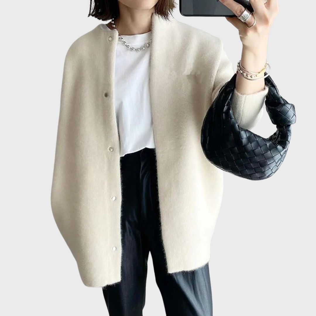 Longline Snap Cardigan