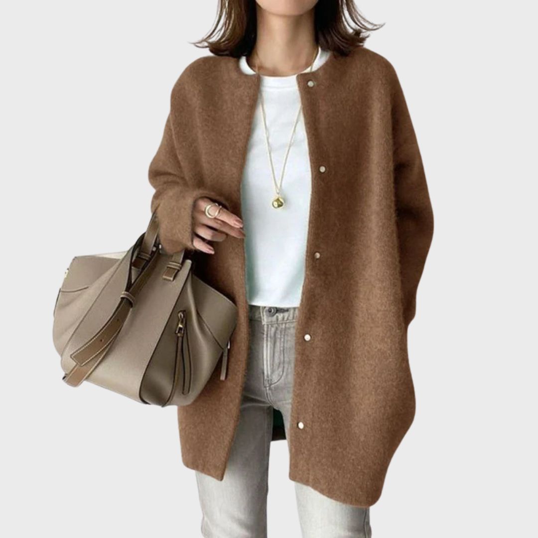 Longline Snap Cardigan