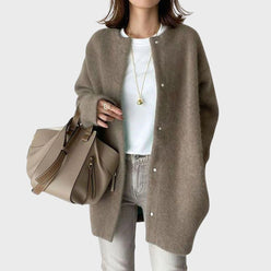 Longline Snap Cardigan