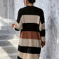 Waffle Knit Longline Cardigan