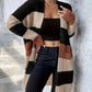 Waffle Knit Longline Cardigan