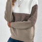Colour Block Oversized Jumper