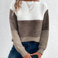 Colour Block Oversized Jumper