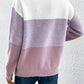 Colour Block Oversized Jumper