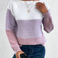 Colour Block Oversized Jumper