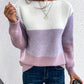 Colour Block Oversized Jumper
