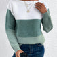 Colour Block Oversized Jumper