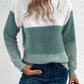 Colour Block Oversized Jumper