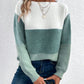 Colour Block Oversized Jumper