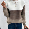 Colour Block Oversized Jumper