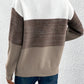 Colour Block Oversized Jumper