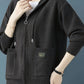 Zip-Up Drawstring Hoodie