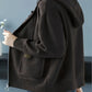 Zip-Up Drawstring Hoodie