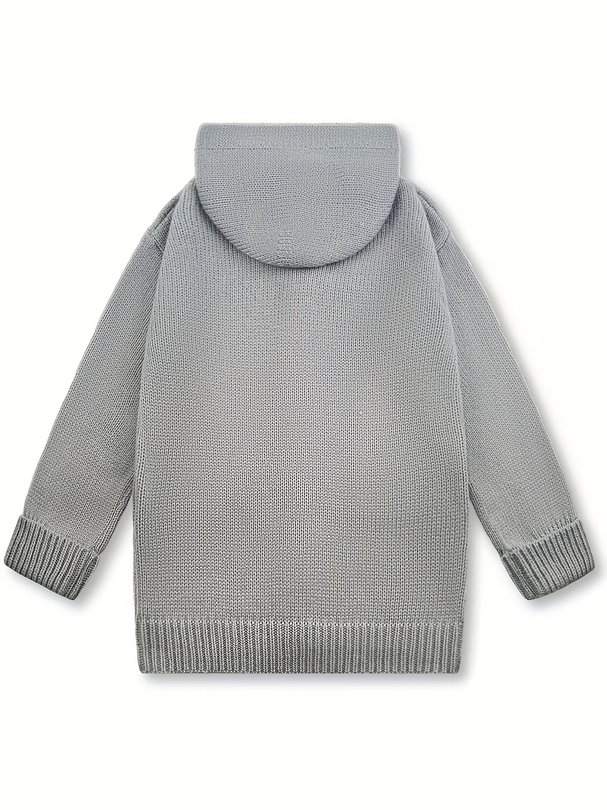 Sheep Hooded Chunky Cardigan
