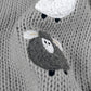 Sheep Hooded Chunky Cardigan