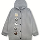 Sheep Hooded Chunky Cardigan