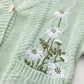 Floral Embroidered Cardigan