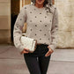Polka Dot Knit Jumper