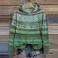 Fair Isle Hooded Jumper