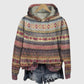 Fair Isle Hooded Jumper
