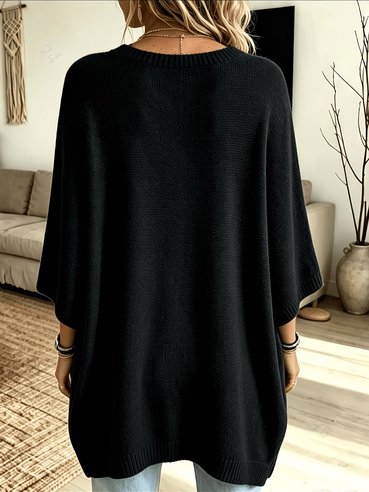 Batwing Knit Jumper