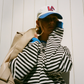 Striped Oversized Sweatshirt