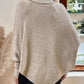 Cable Knit Poncho Jumper