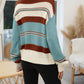 Striped V-Neck Jumper
