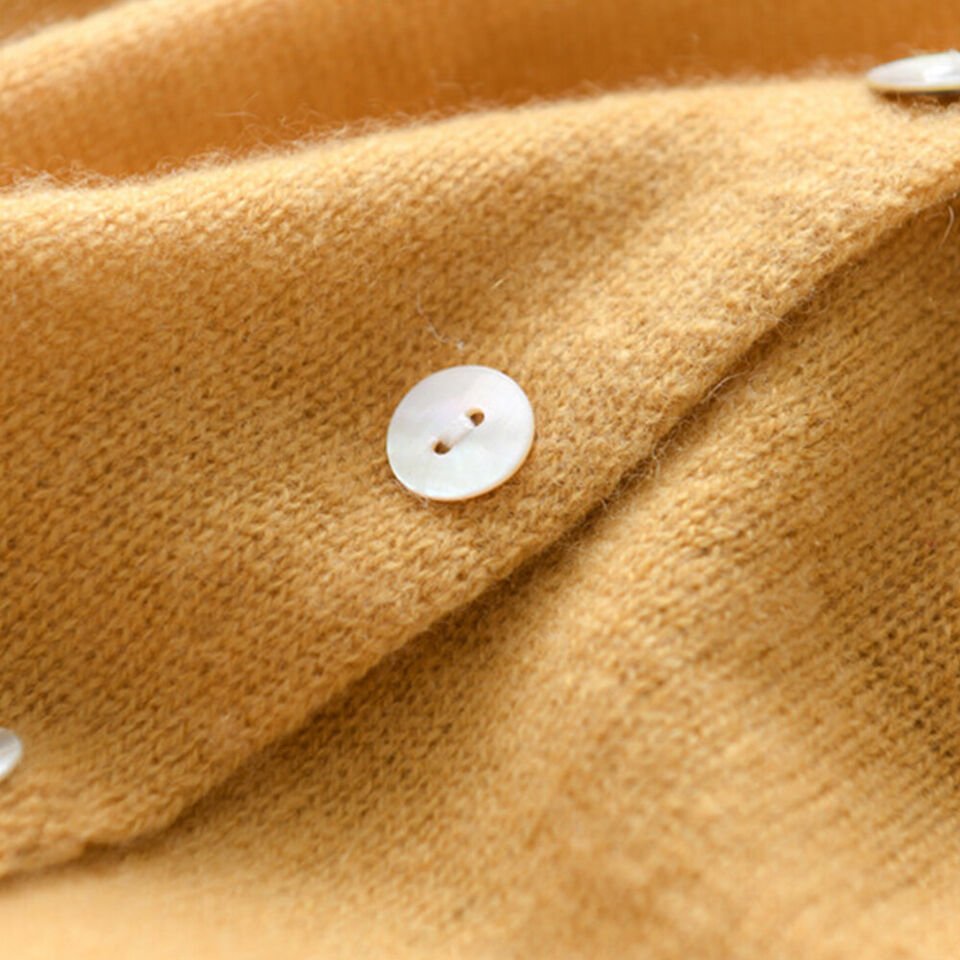 Boat Neck Button Cardigan