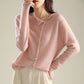 Boat Neck Button Cardigan