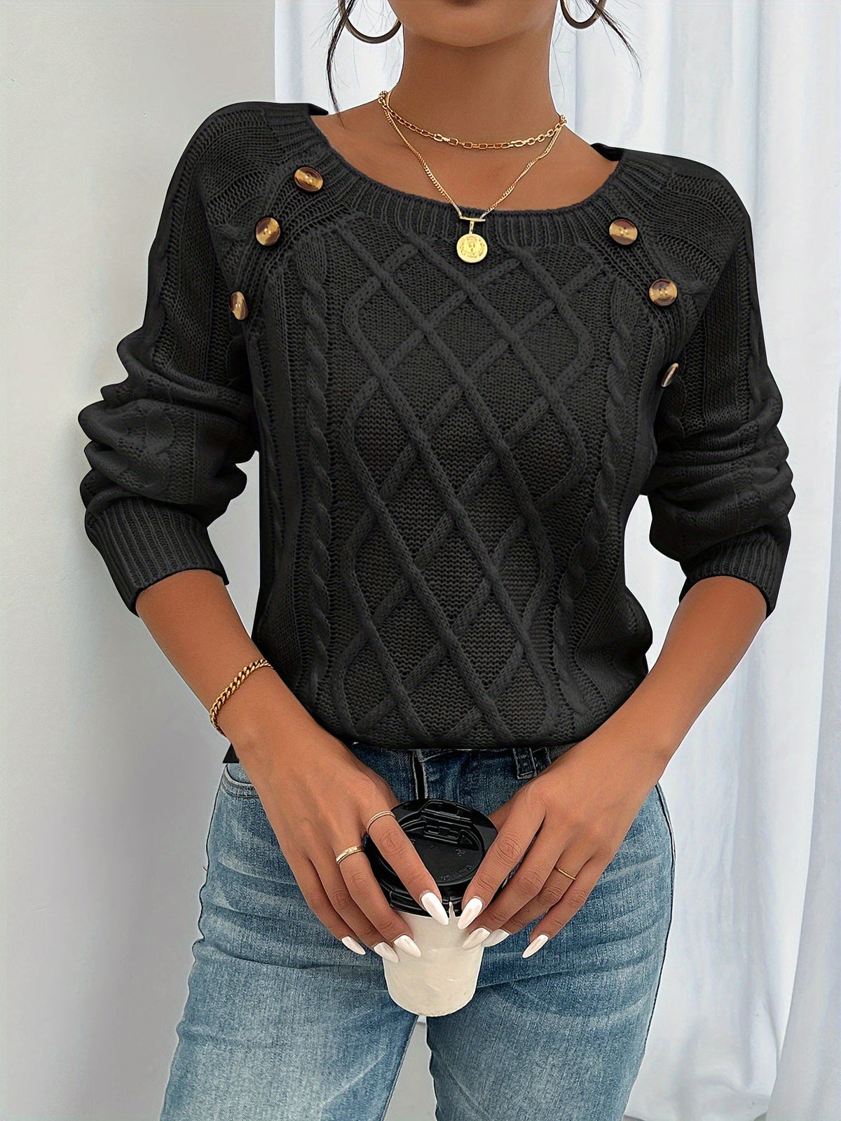 Shoulder Button Cable Jumper
