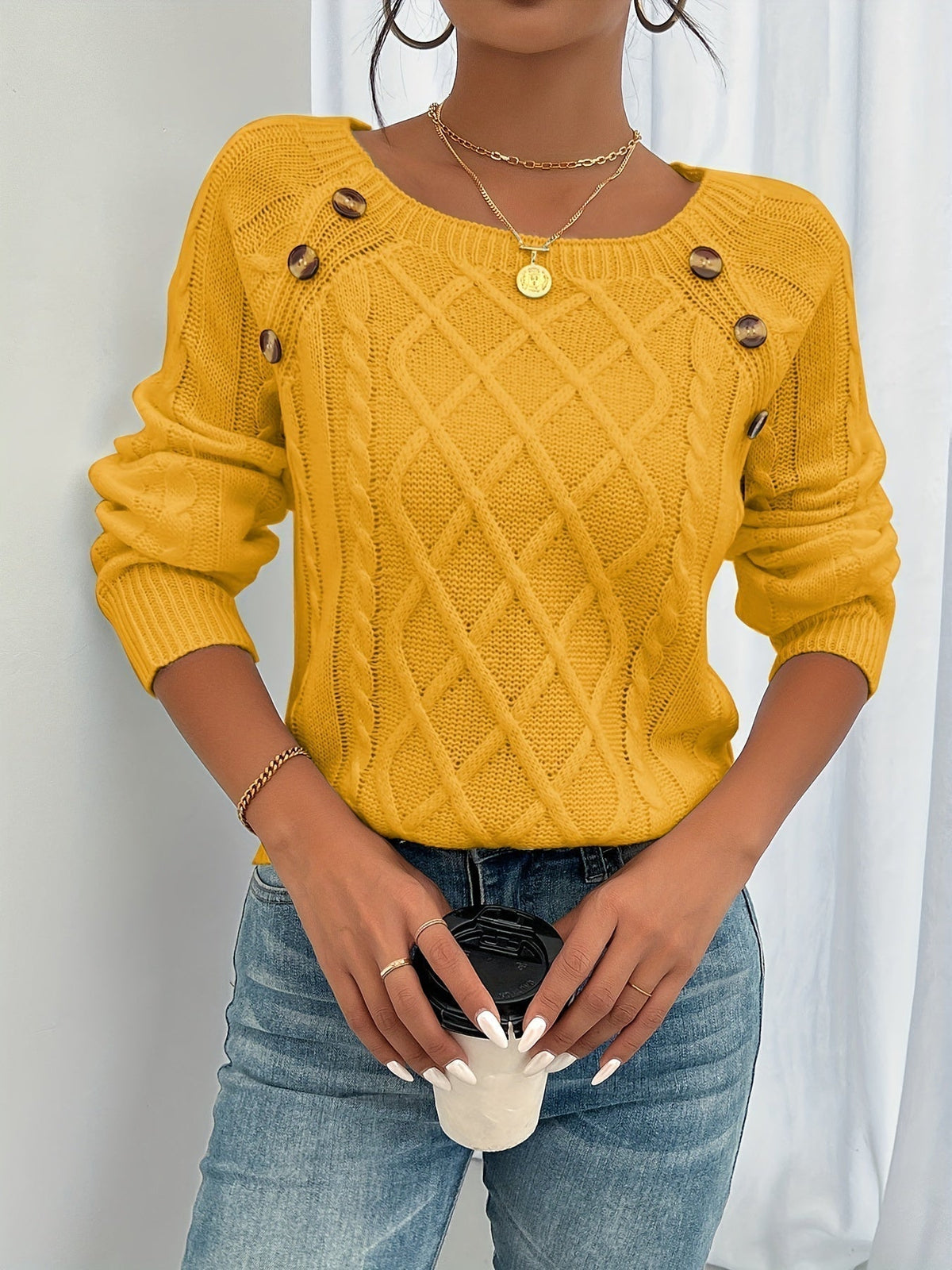 Shoulder Button Cable Jumper
