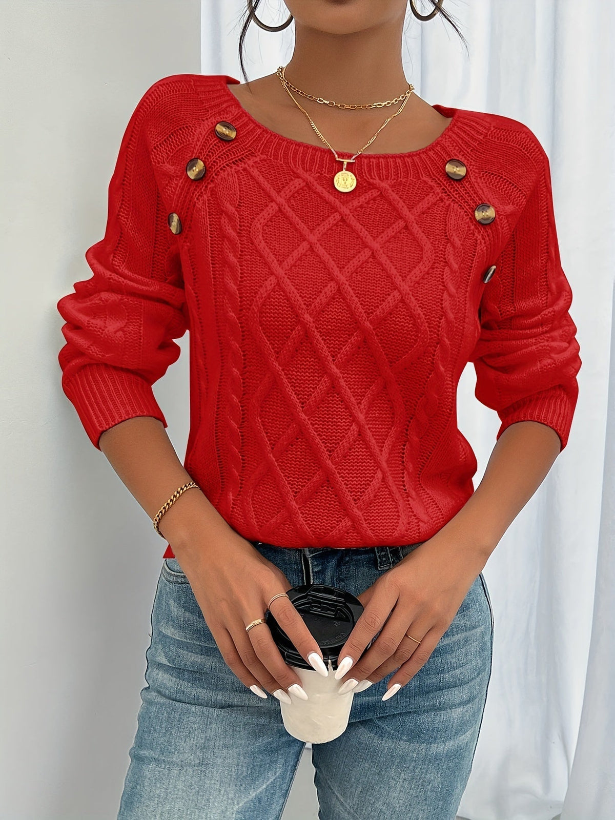 Shoulder Button Cable Jumper