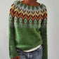Nordic Yoke Knit Jumper