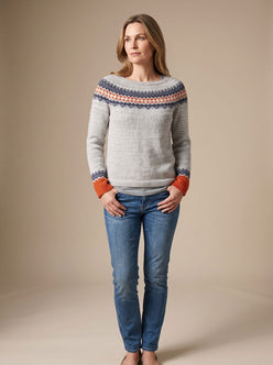 Nordic Yoke Knit Jumper