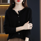 Round Neck Button Cardigan