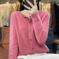 Round Neck Button Cardigan