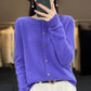 Round Neck Button Cardigan