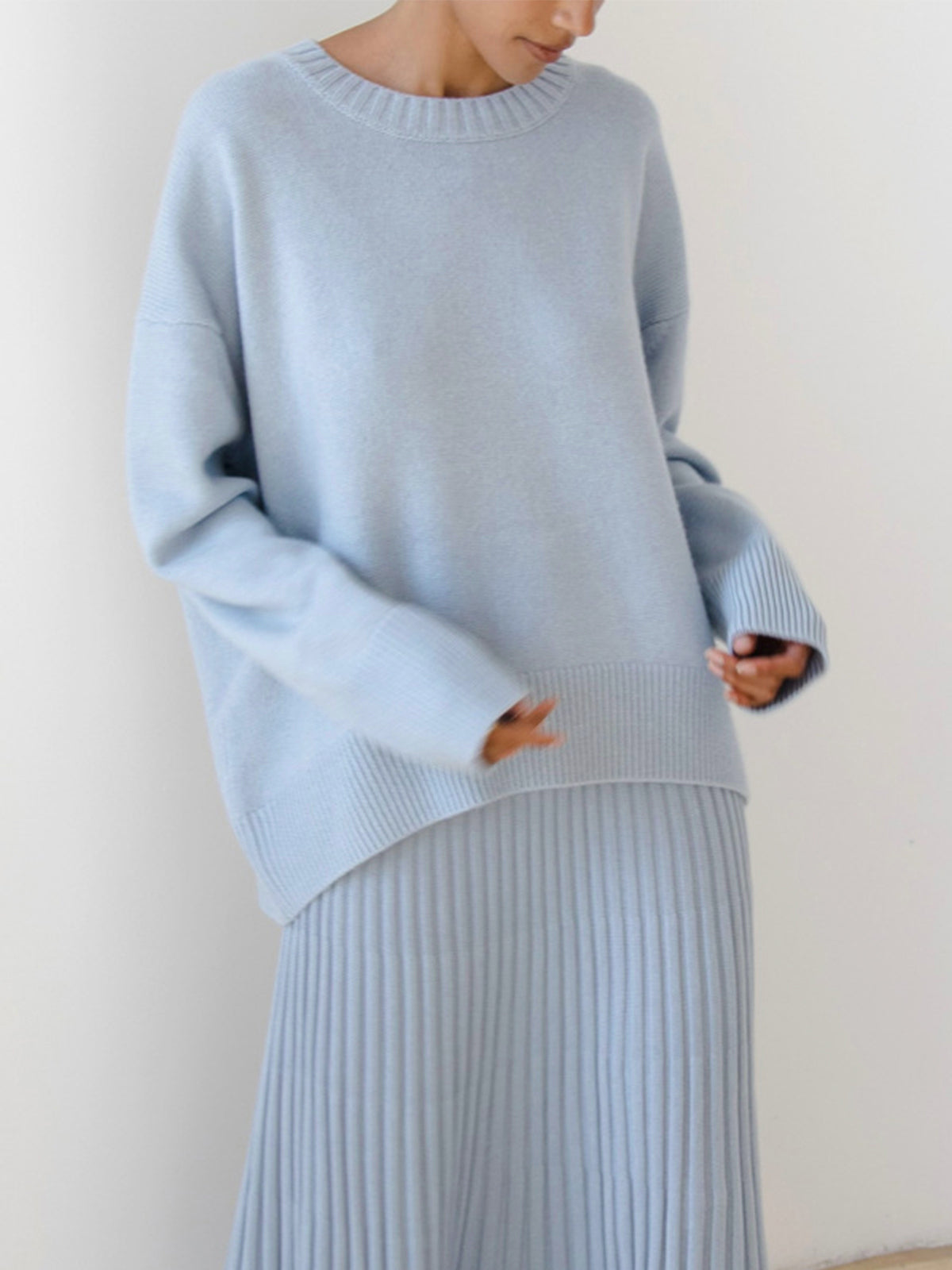 Oversized Ribbed Jumper