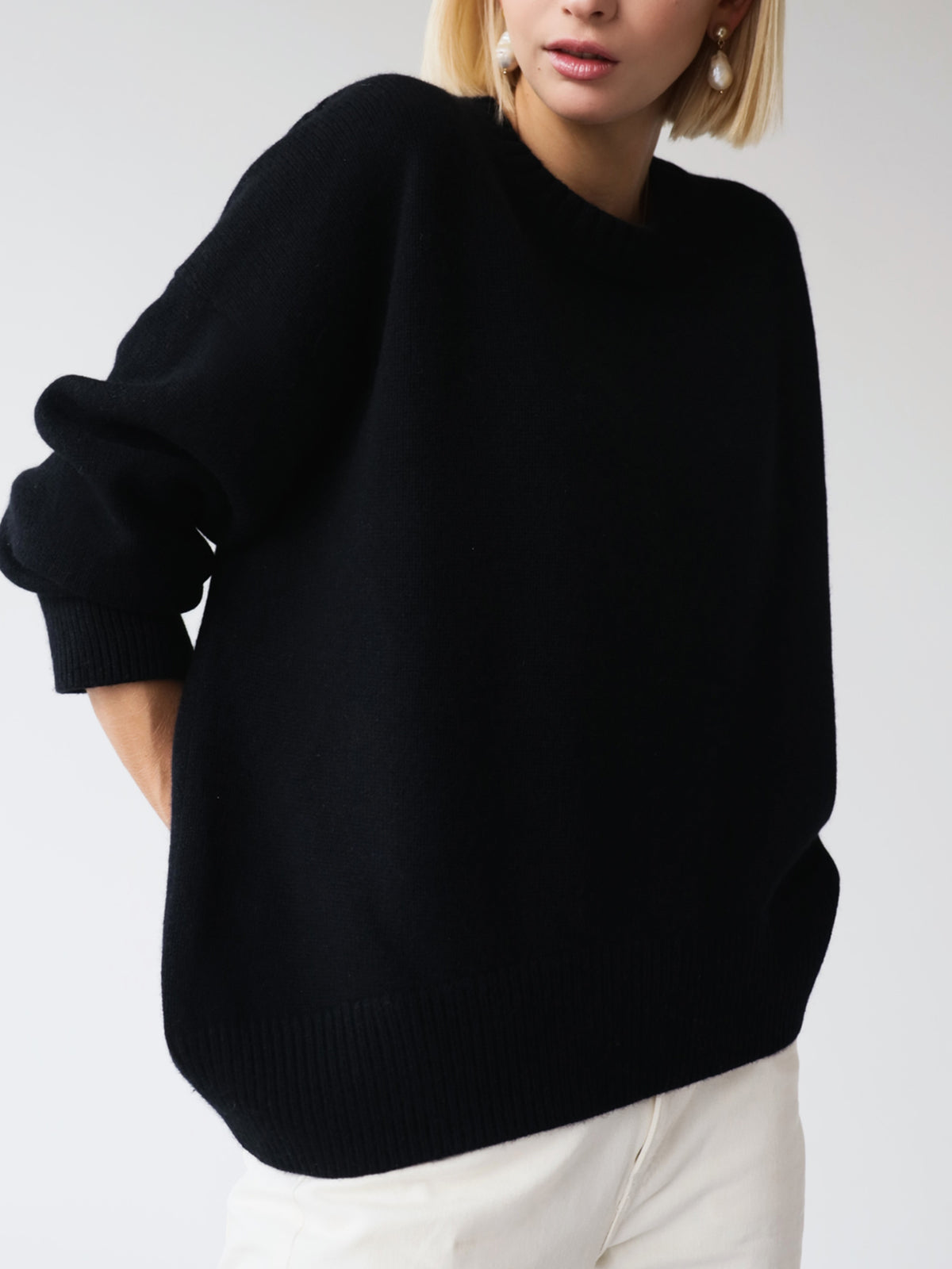Oversized Ribbed Jumper