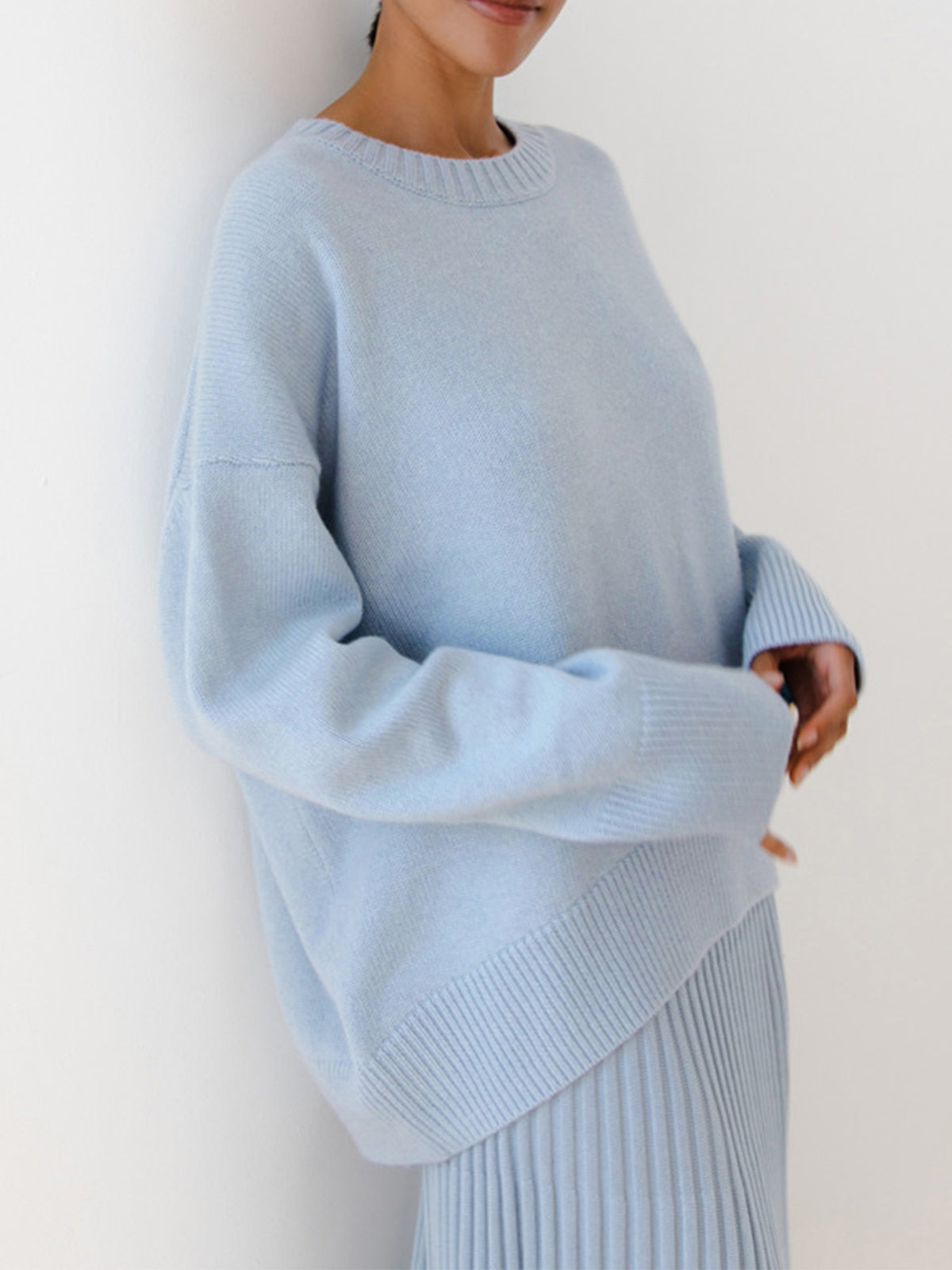 Oversized Ribbed Jumper