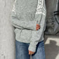 Fair Isle Mock Neck Jumper