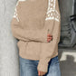 Fair Isle Mock Neck Jumper